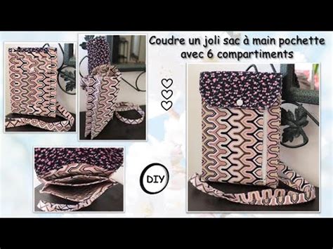 Coudre un sac à main pochette en tissu pour téléphone.